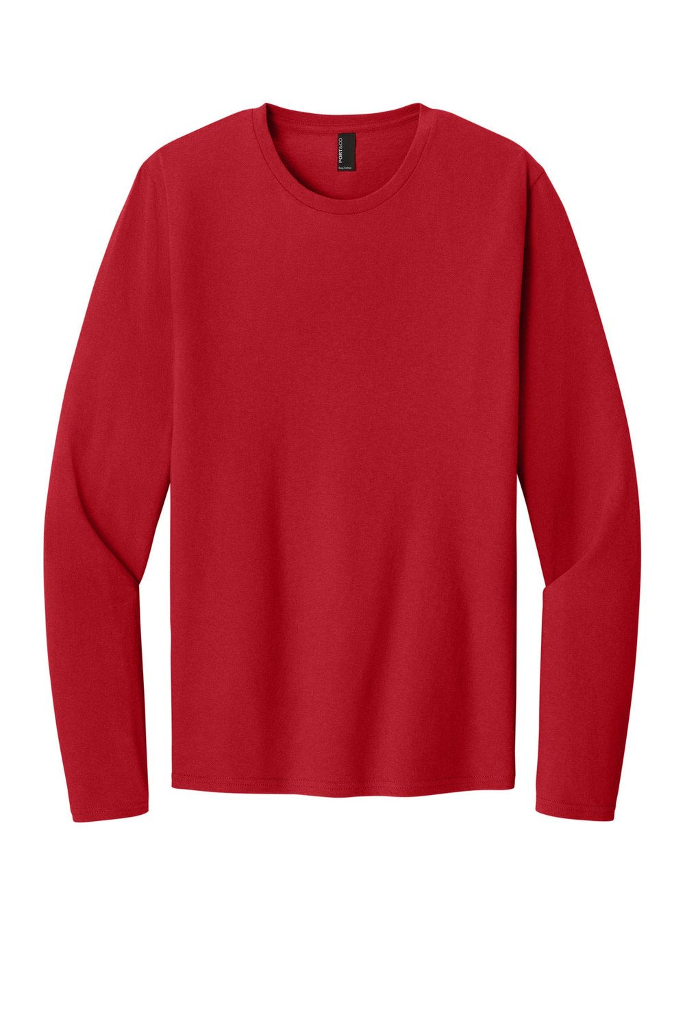 Port & Co Men's Easy Cotton Long Sleeve Tee PC43LS Mens Apparel Shirts & Tops
