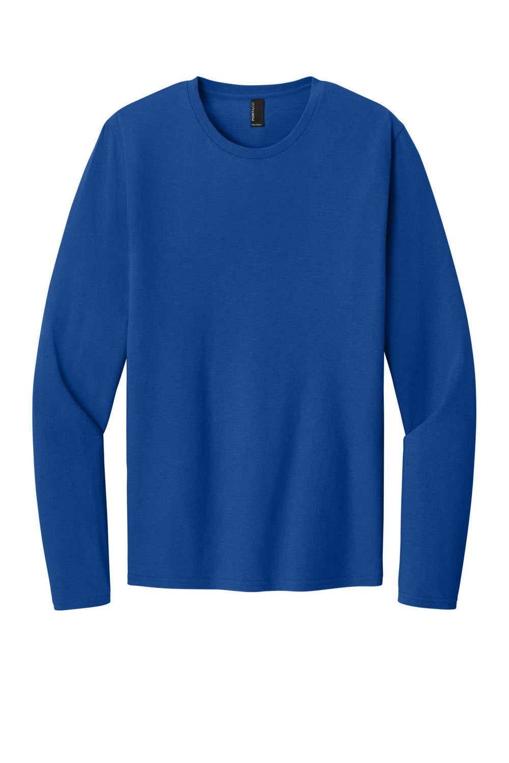 Port & Co Men's Easy Cotton Long Sleeve Tee PC43LS Mens Apparel Shirts & Tops