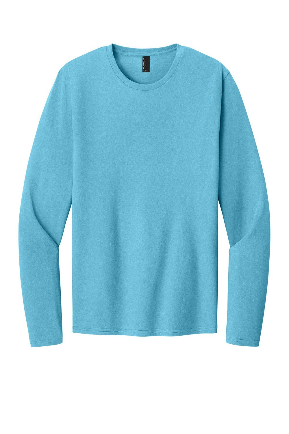 Port & Co Men's Easy Cotton Long Sleeve Tee PC43LS Mens Apparel Shirts & Tops