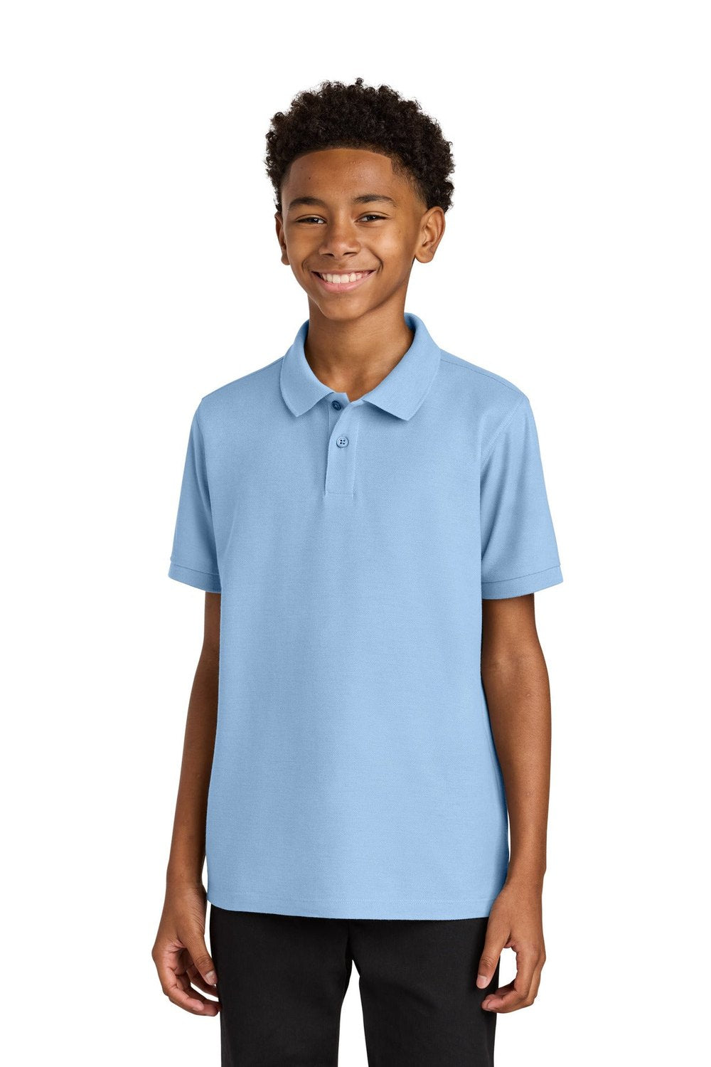 Port Authority Youth Wearever Signature Pique Polo Y200 Youth Apparel Shirts & Tops