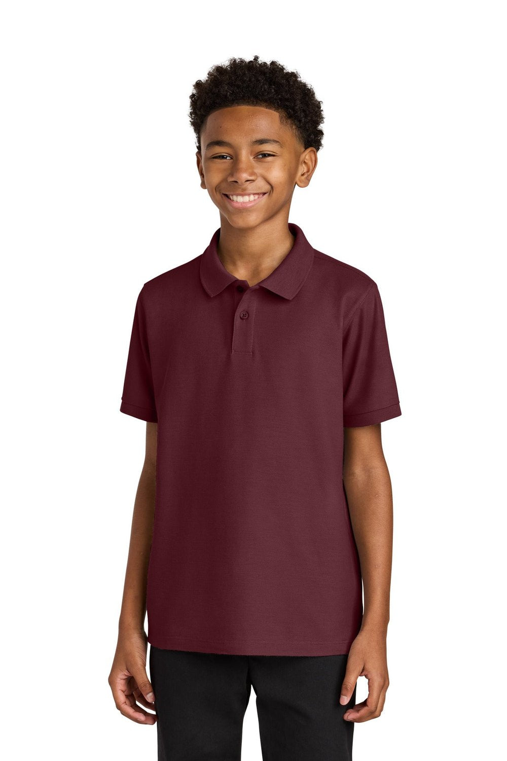 Port Authority Youth Wearever Signature Pique Polo Y200 Youth Apparel Shirts & Tops