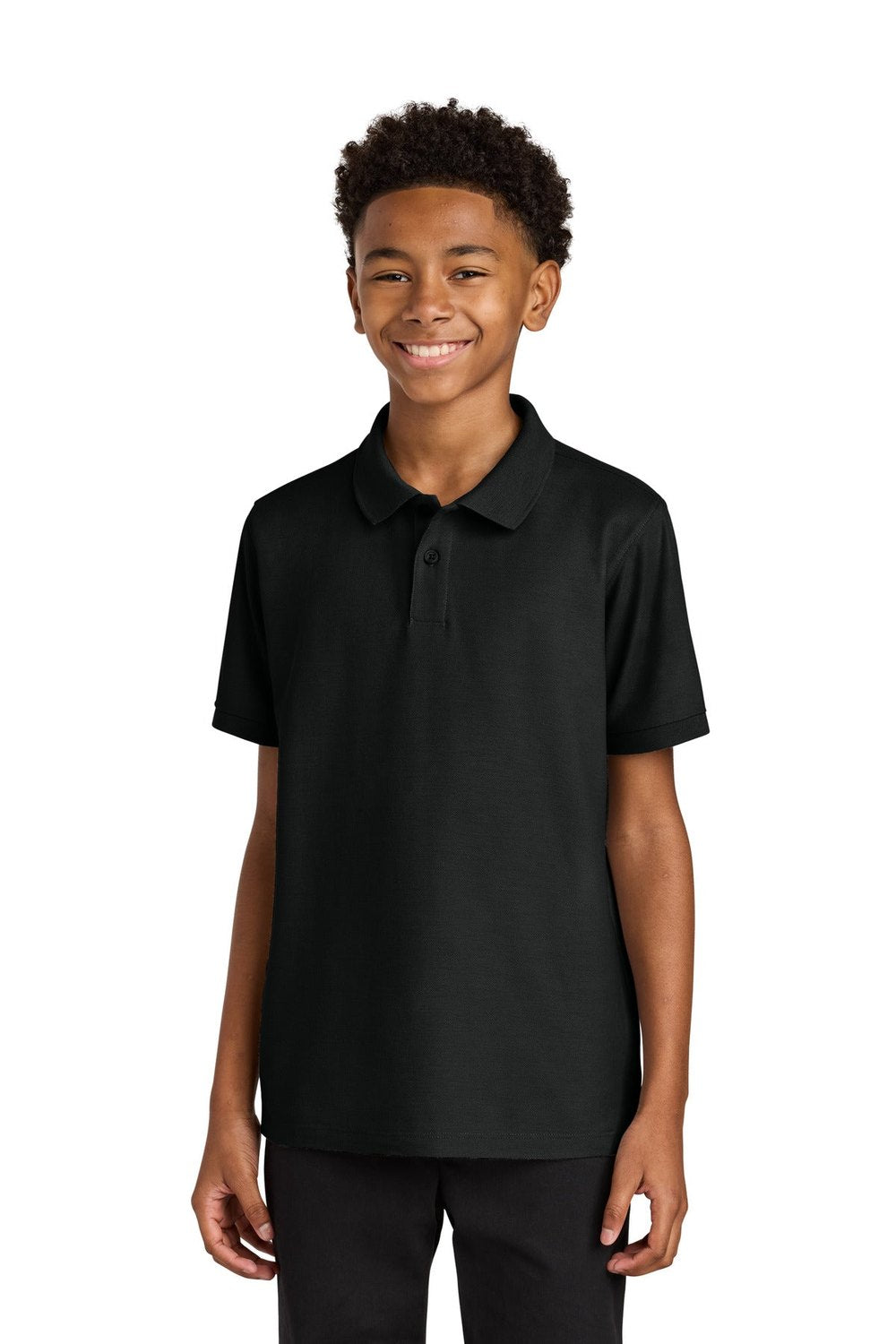 Port Authority Youth Wearever Signature Pique Polo Y200 Youth Apparel Shirts & Tops