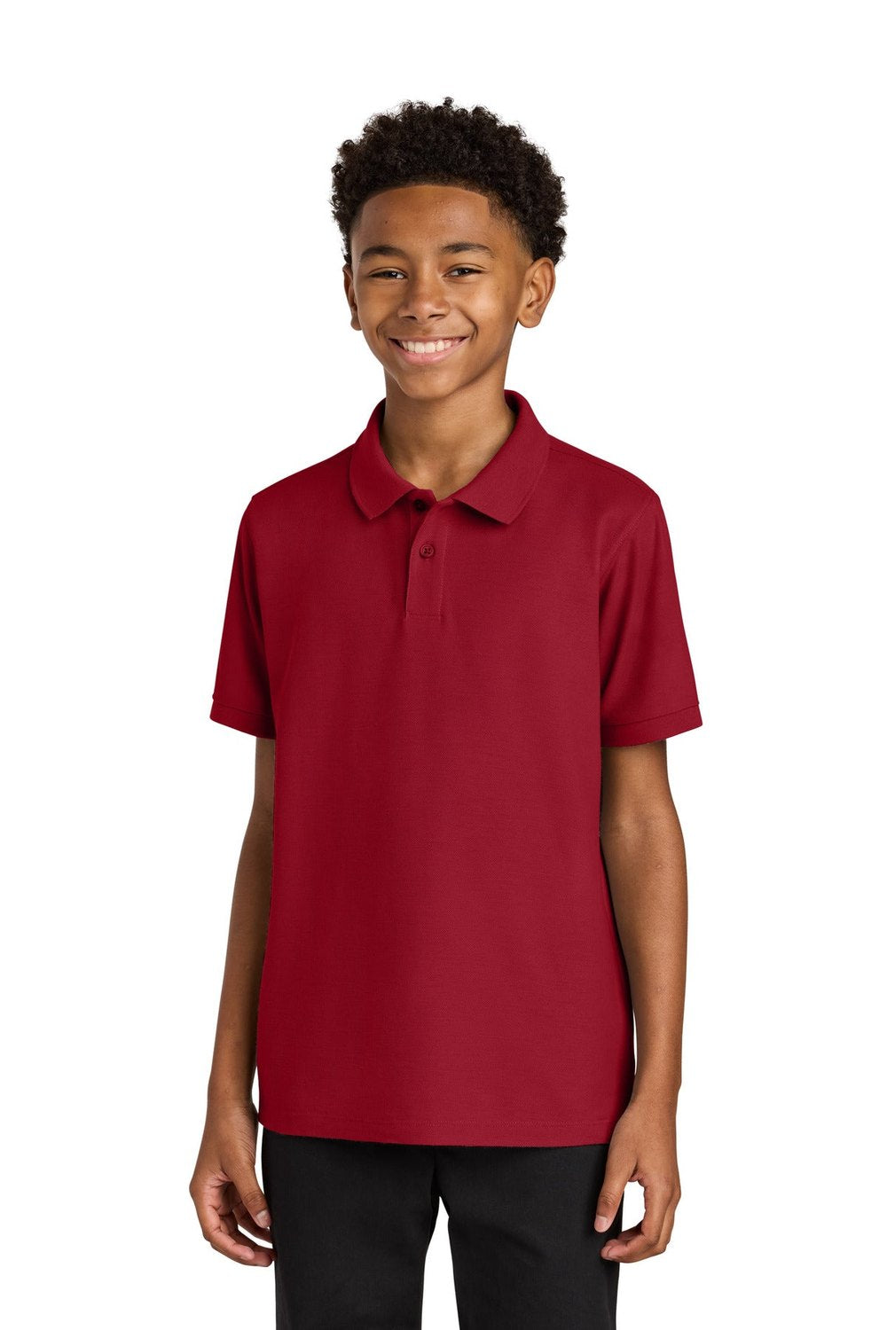 Port Authority Youth Wearever Signature Pique Polo Y200 Youth Apparel Shirts & Tops