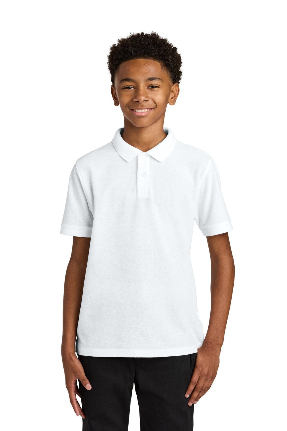 Port Authority Youth Wearever Signature Pique Polo Y200 Youth Apparel Shirts & Tops