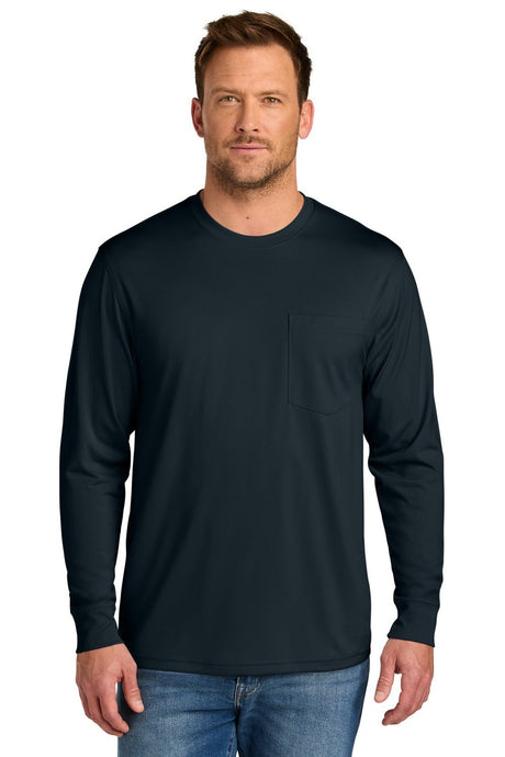 CornerStone Unisex Workwear Pro Long Sleeve Pocket Tee CS440LSP Mens Apparel Shirts & Tops