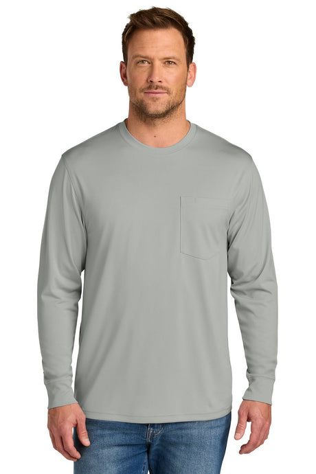 CornerStone Unisex Workwear Pro Long Sleeve Pocket Tee CS440LSP Mens Apparel Shirts & Tops