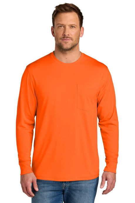 CornerStone Unisex Workwear Pro Long Sleeve Pocket Tee CS440LSP Mens Apparel Shirts & Tops