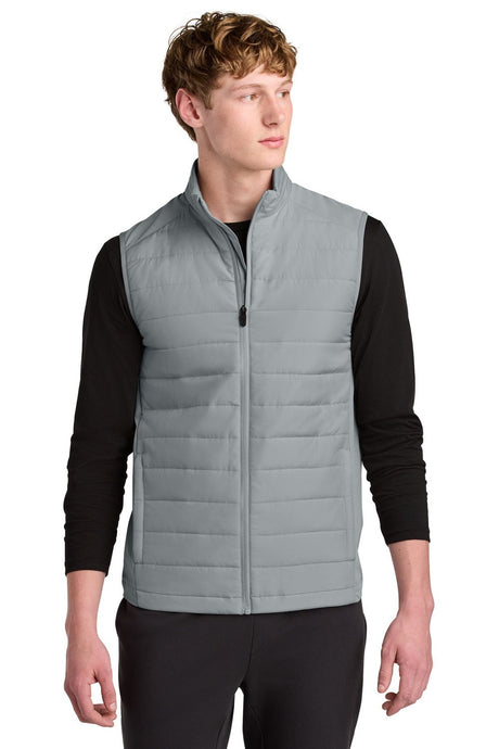 Sport-Tek Men's Teknical Hybrid Vest ST941 Mens Apparel Jackets & Vests
