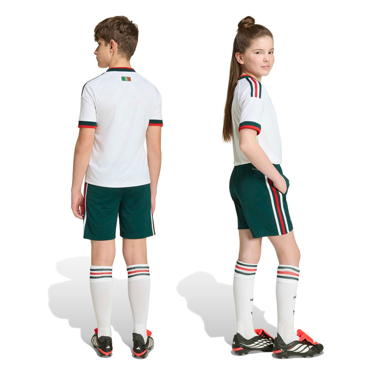adidas Youth Mexico 26 Away Shorts-7
