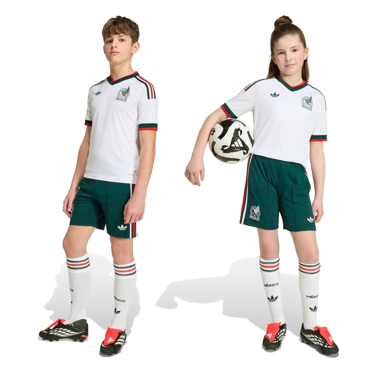 adidas Youth Mexico 26 Away Shorts-8