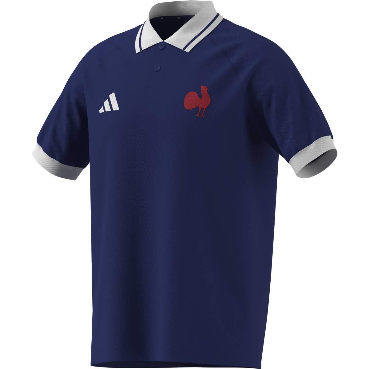 adidas Men's France Rugby Travel Polo-1