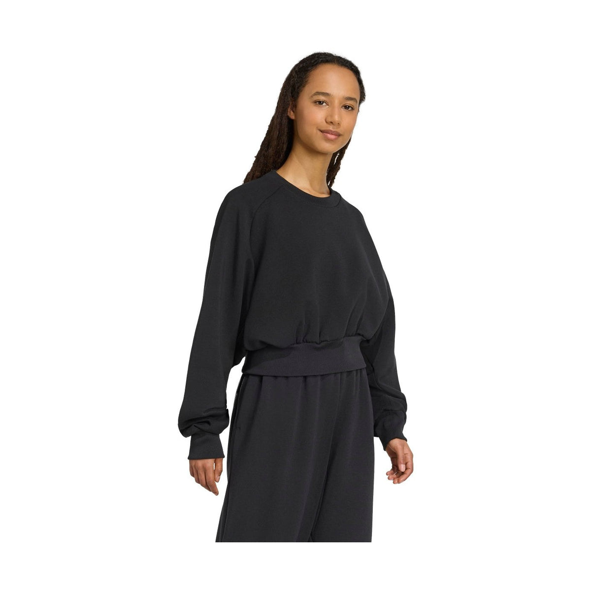 adidas Women's Soft Lux Crew Sweatshirt-4