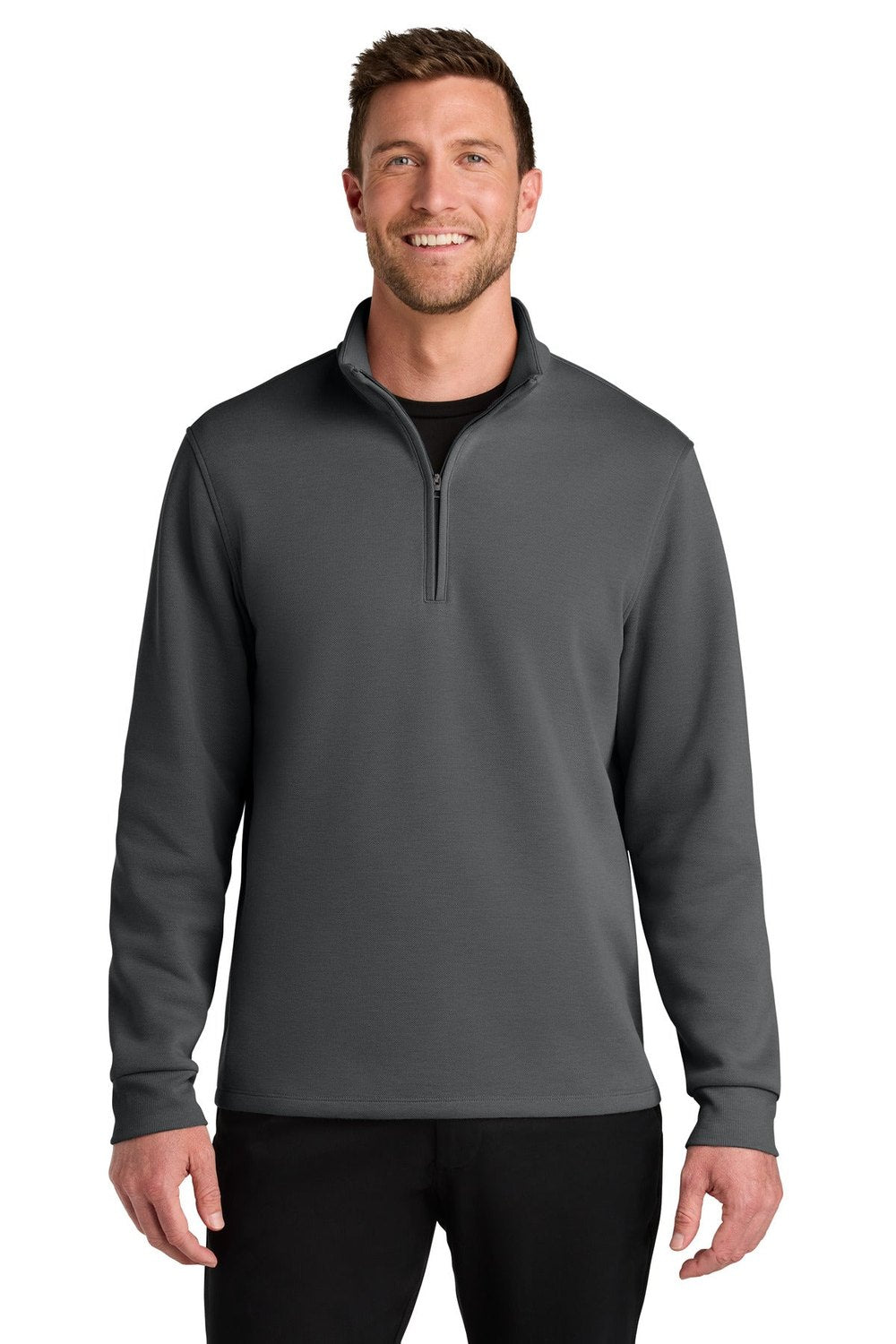 Port Authority Men's Wearever Signature Double Pique 1/4-Zip K210 Mens Apparel Sweatshirts & Fleece