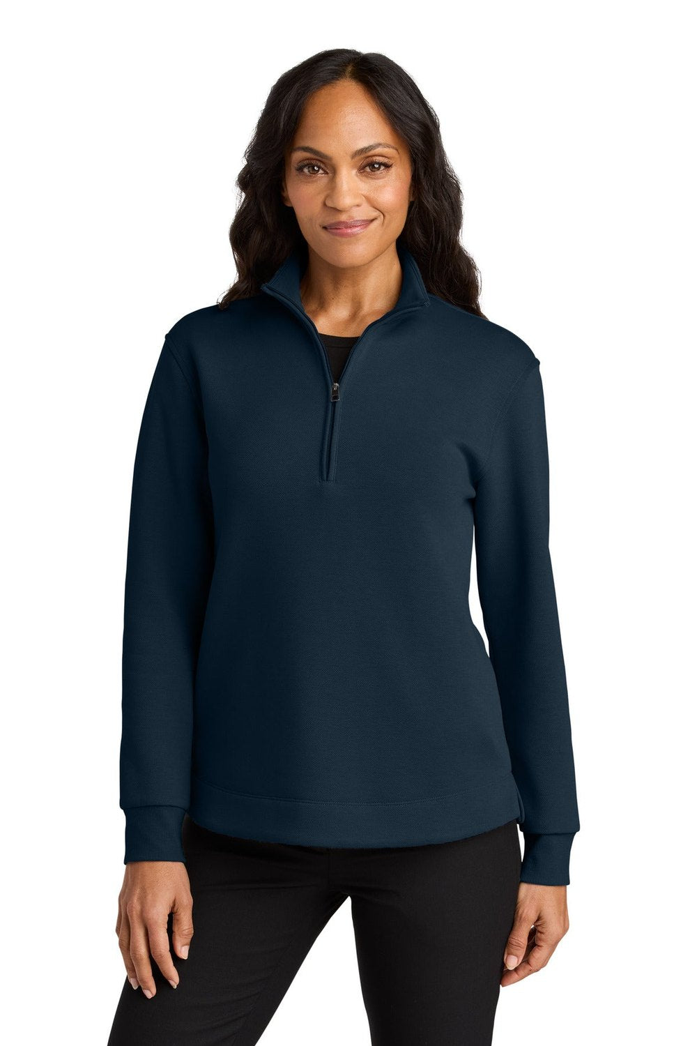 Port Authority Women's Wearever Signature Double Pique 1/4-Zip LK210 Womens Apparel Sweatshirts & Fleece
