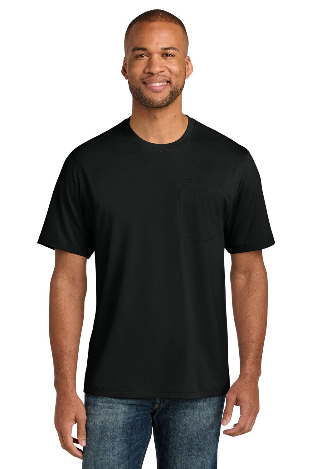 CornerStone Men's Workwear Pro Short Sleeve Pocket Tee CS440P Mens Apparel Shirts & Tops