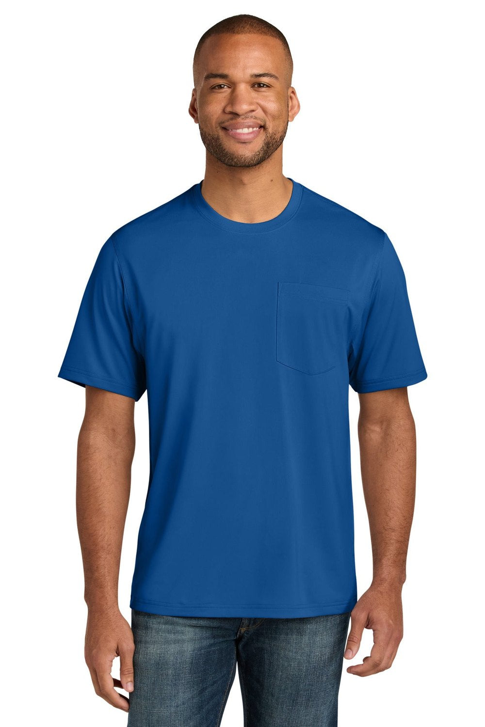 CornerStone Men's Workwear Pro Short Sleeve Pocket Tee CS440P Mens Apparel Shirts & Tops