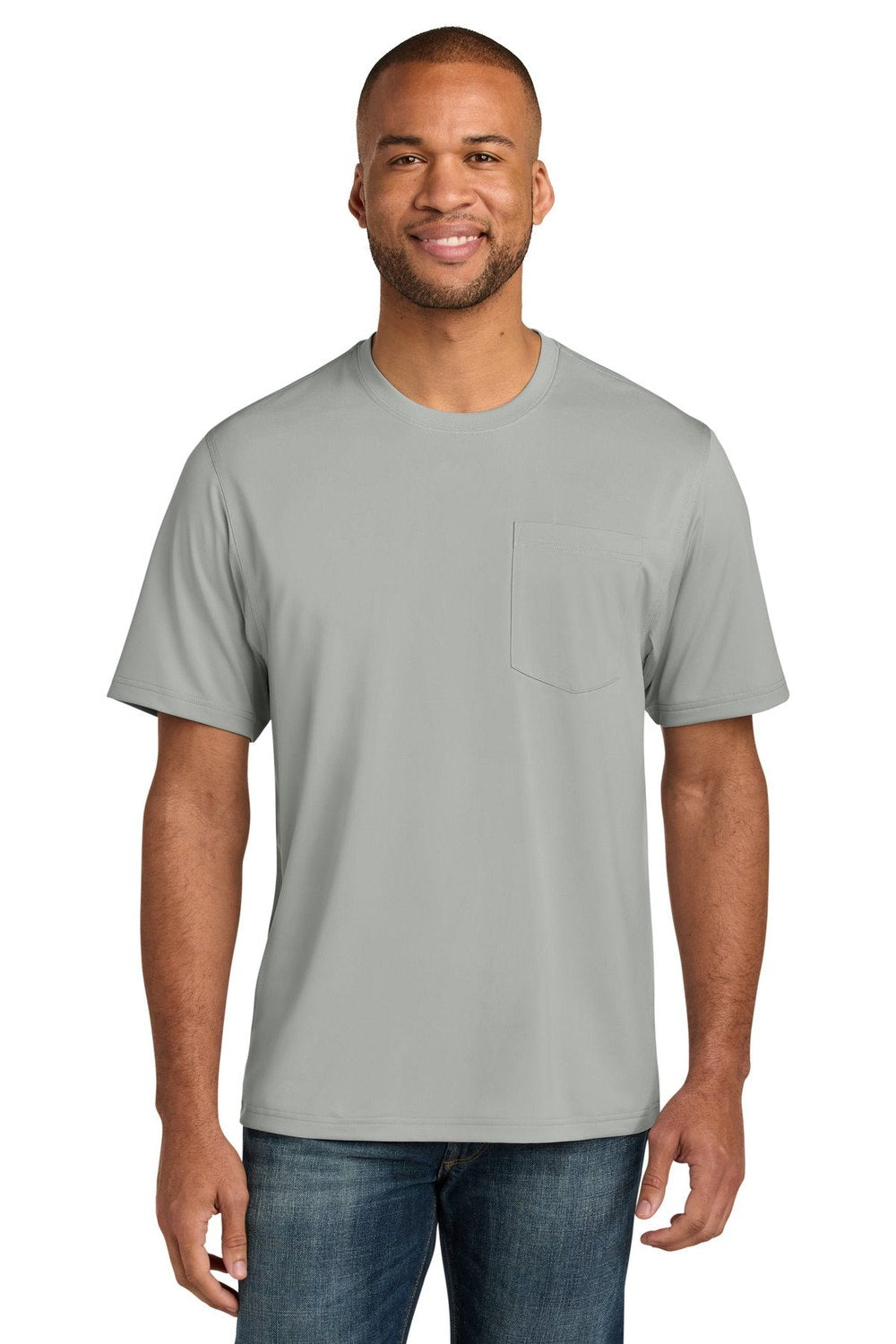 CornerStone Men's Workwear Pro Short Sleeve Pocket Tee CS440P Mens Apparel Shirts & Tops