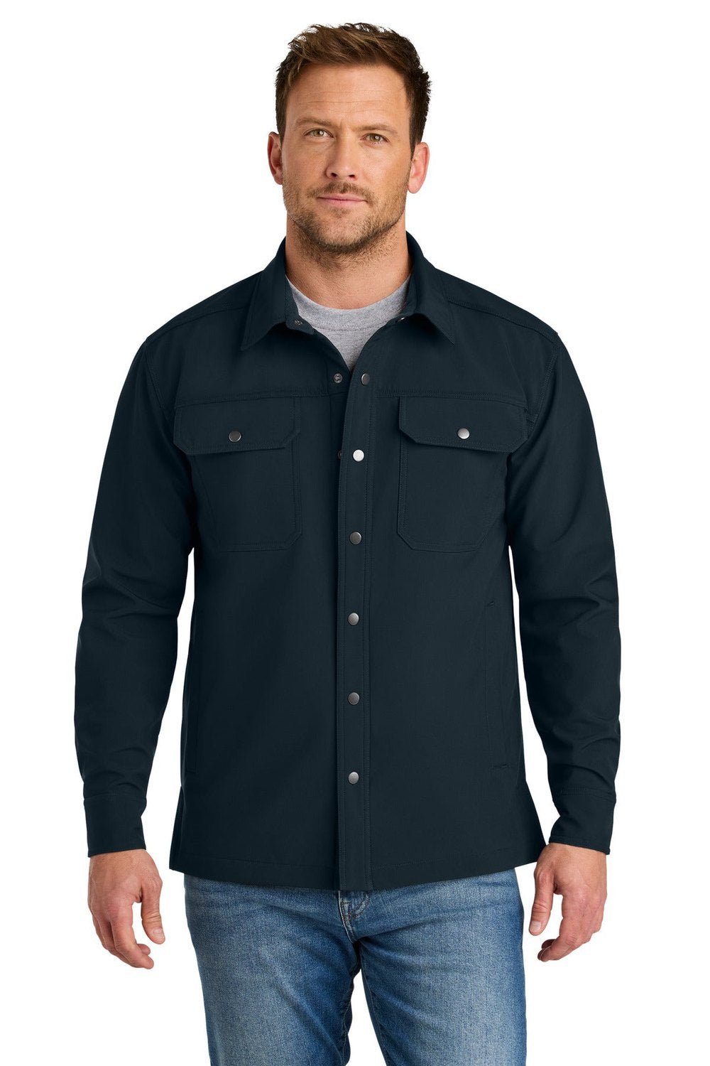 CornerStone Men's Soft Shell Shirt Jacket CSJ73 Mens Apparel Jackets & Vests