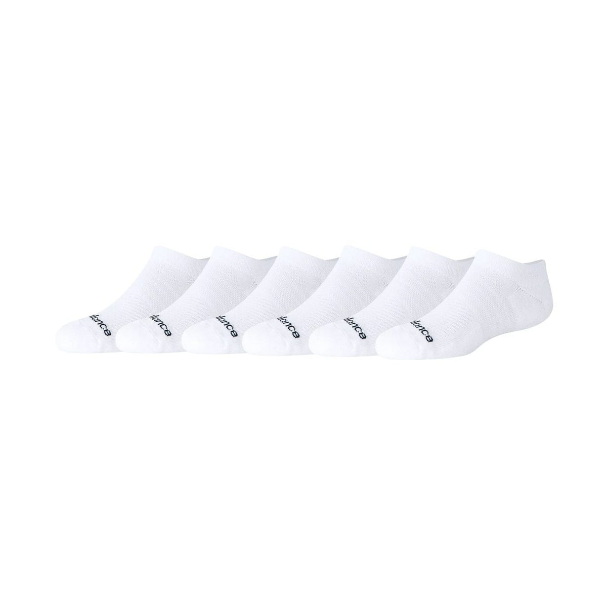 New Balance Daily Essentials Cushion No Show Socks 6 Pack-1
