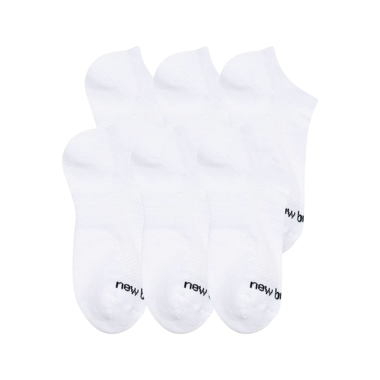 New Balance Daily Essentials Cushion No Show Socks 6 Pack-3