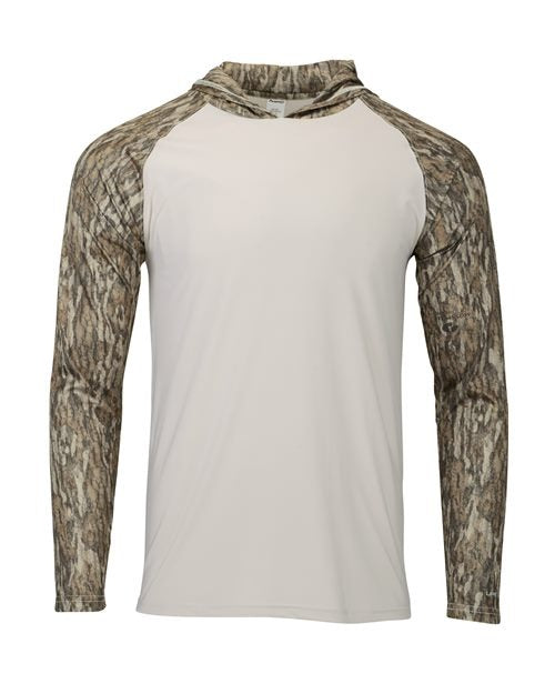 Paragon Men's Biloxi Performance Colorblocked Hooded Long Sleeve T-Shirt-1