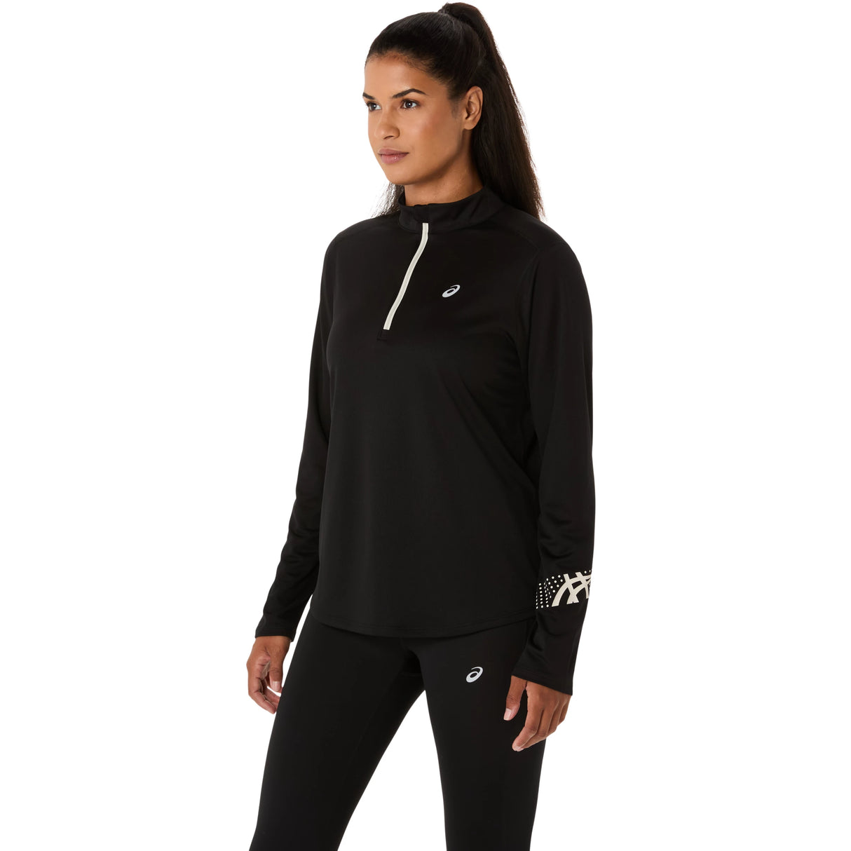 Asics Women's Icon 1/2 Zip Long Sleeve Top-3
