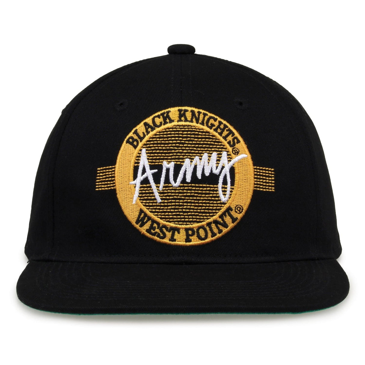 The Game Headwear Army Retro Circle Snapback Hat