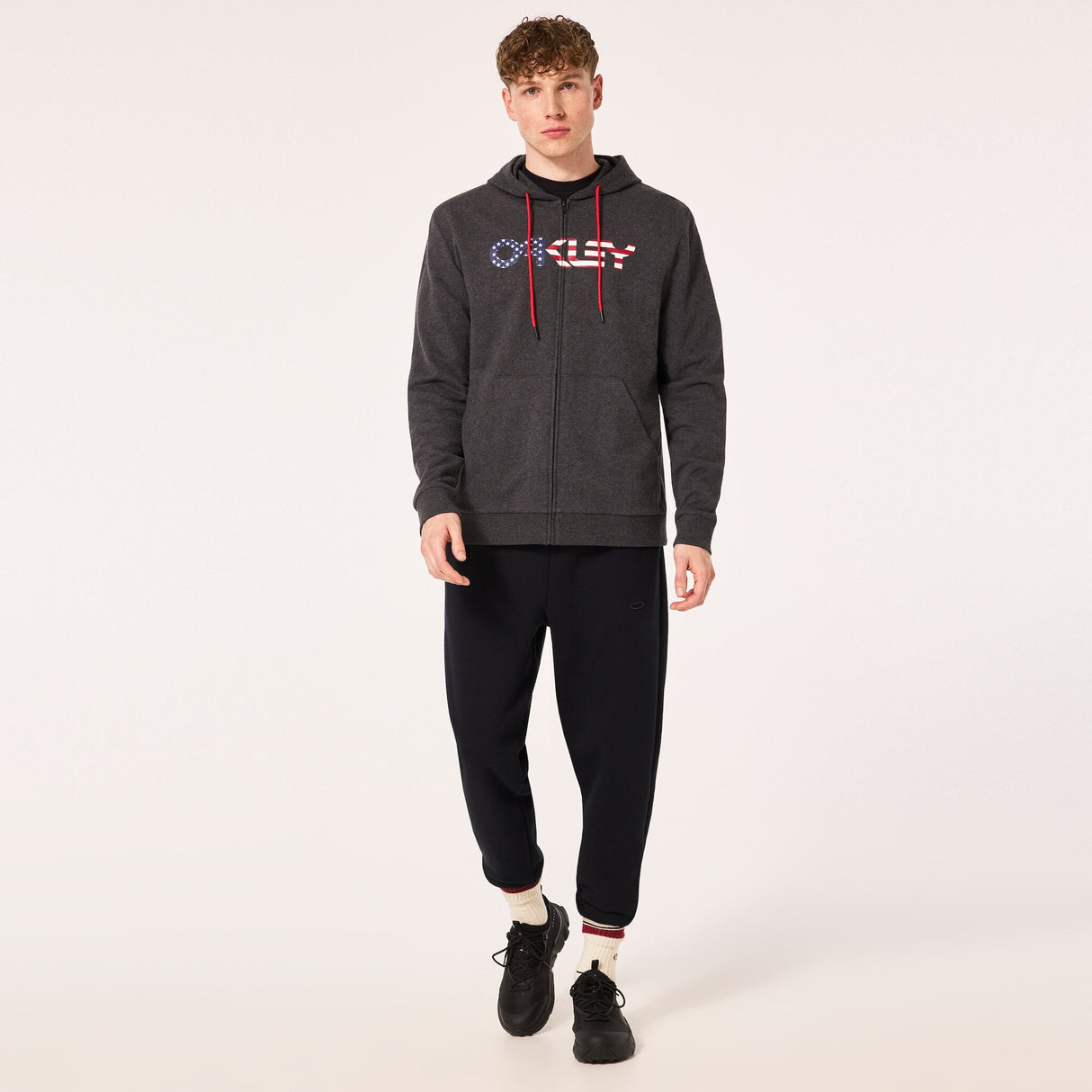Oakley Men's Teddy Full Zip Hoddie Sweatshirt-8