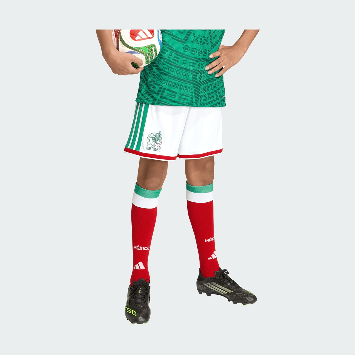 adidas Youth Mexico 26 Home Shorts