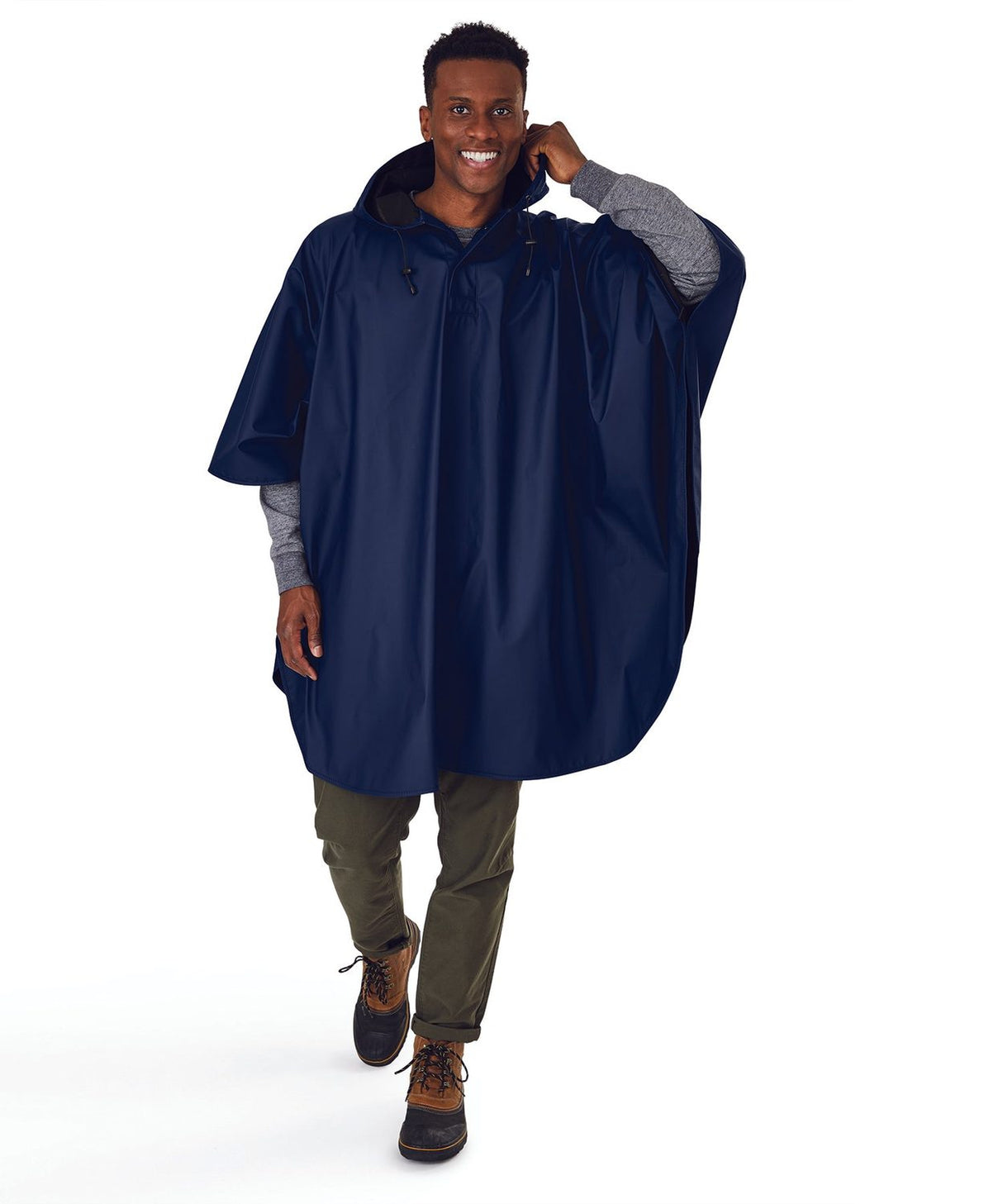 Charles River Men's Pacific Poncho Mens Apparel Jackets & Vests