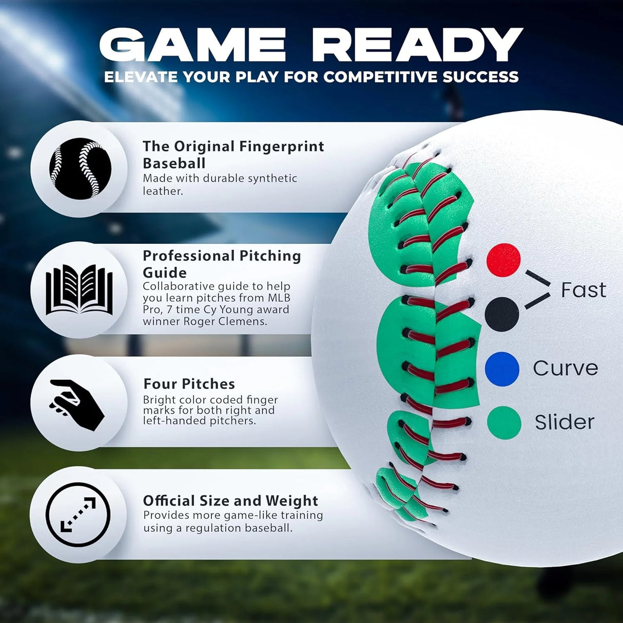 Markwort Roger Clemens Instructional 9 Baseball & Booklet-3