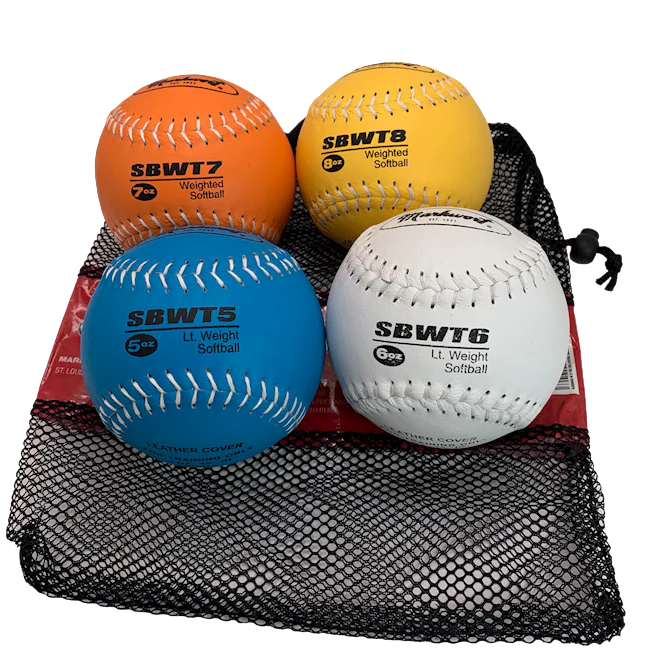 Markwort Weighted Softball Set 5-6-7-8 oz-2