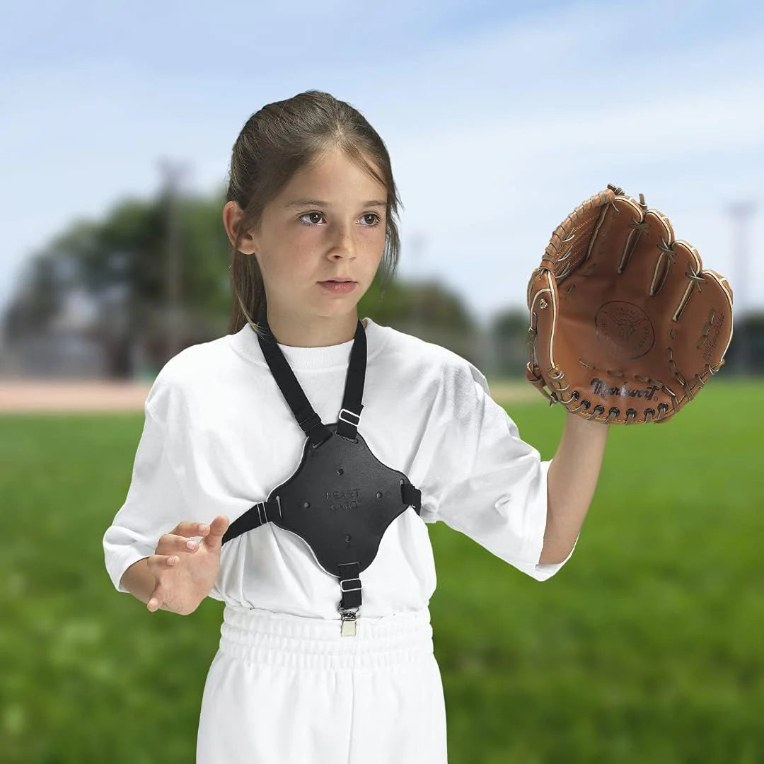 Markwort Youth Heart-Gard Chest Protector - Adjustable-2