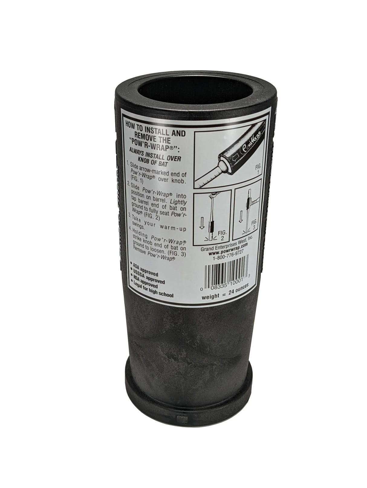 Pow'r Wrap Softball Bat Weight 24 Oz - Retail Packaging-2