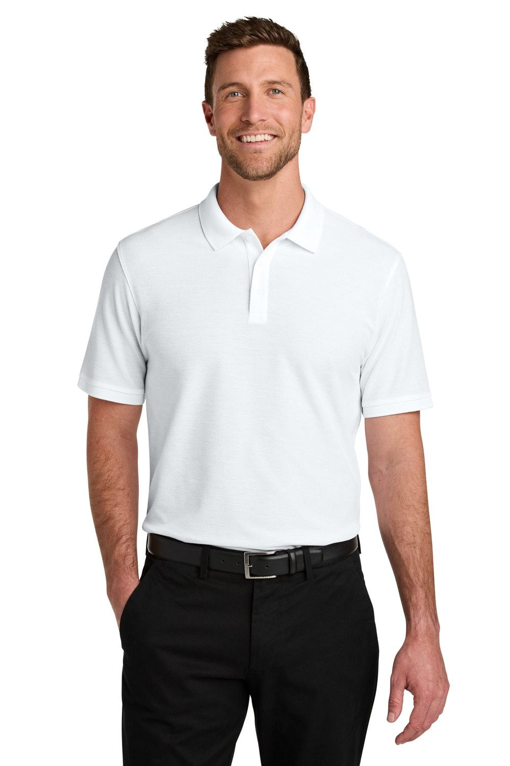 Port Authority Men's Tall Wearever Signature Pique Polo TLK200 Mens Apparel Shirts & Tops