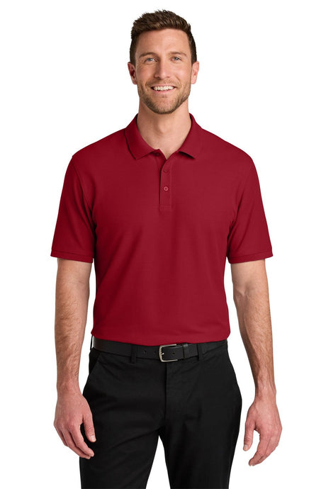 Port Authority Men's Tall Wearever Signature Pique Polo TLK200 Mens Apparel Shirts & Tops
