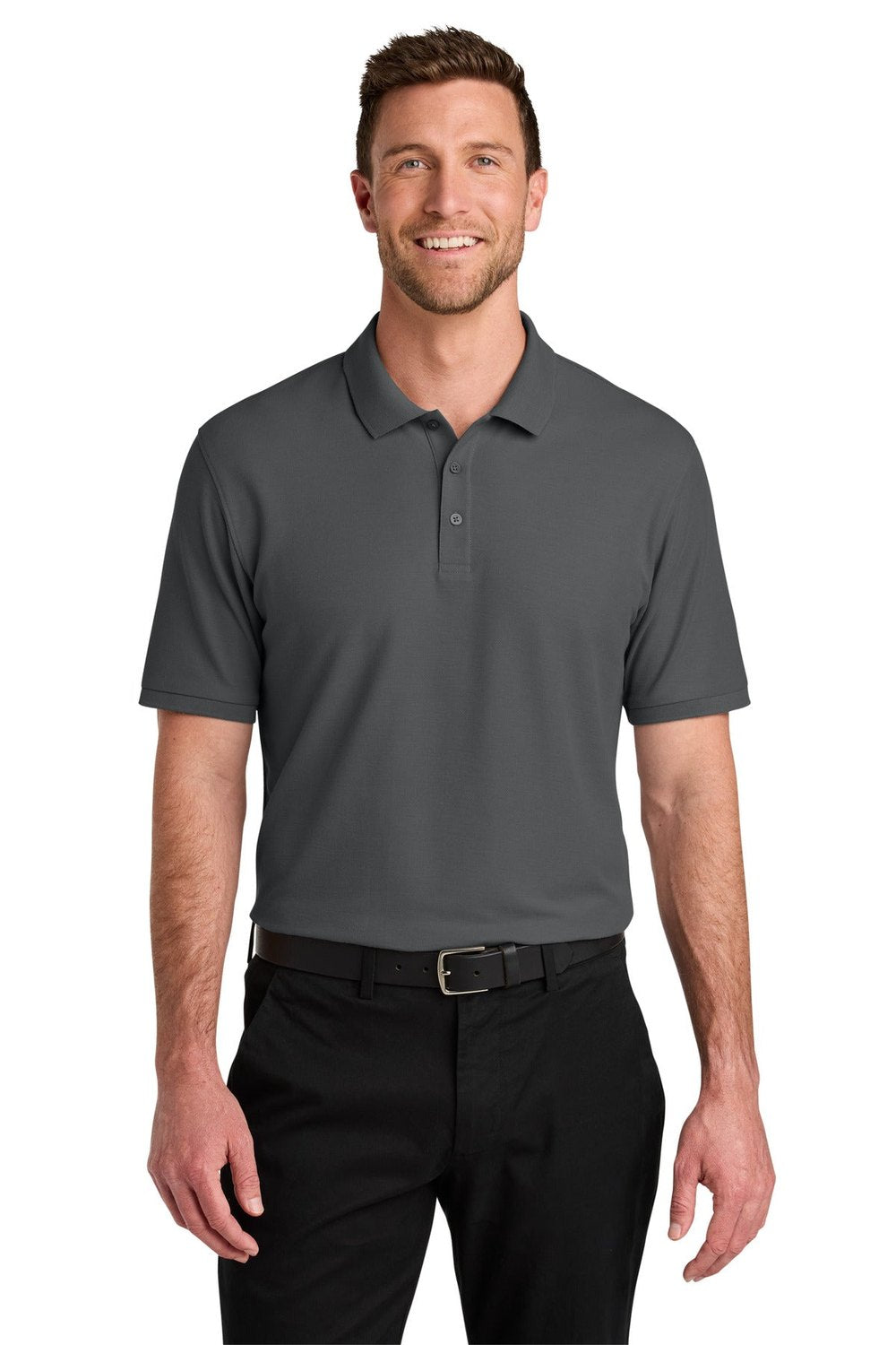 Port Authority Men's Tall Wearever Signature Pique Polo TLK200 Mens Apparel Shirts & Tops