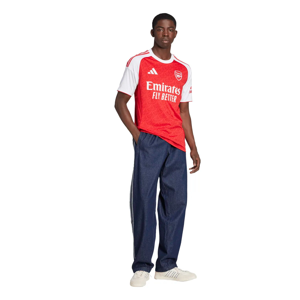 adidas Men's Arsenal 25/26 Home Jersey Soccer Uniforms & Apparel All