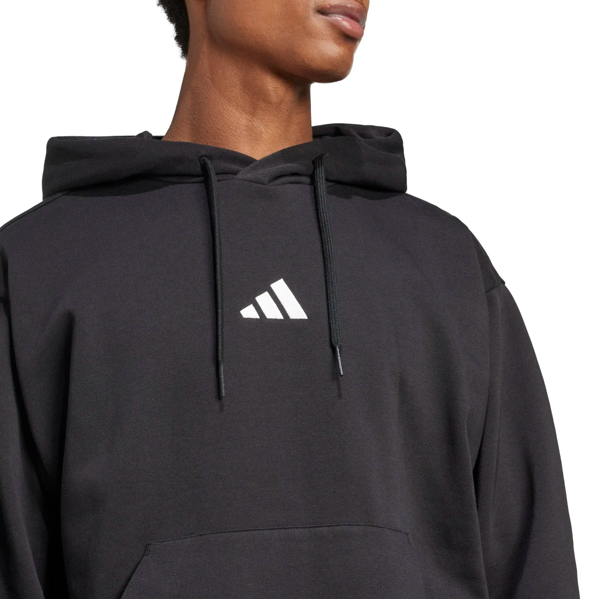 adidas Men's Essentials Feelcozy Fleece Hoodie Tall Mens Apparel Sweatshirts & Fleece