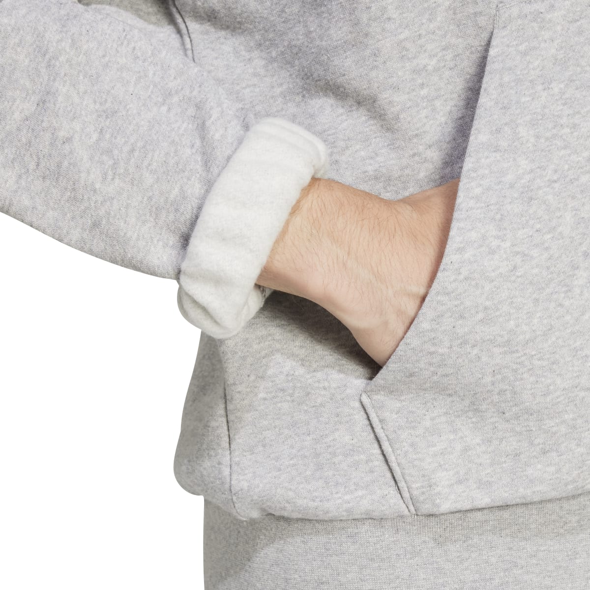 adidas Men's Essentials Feelcozy Fleece Hoodie Tall Mens Apparel Sweatshirts & Fleece