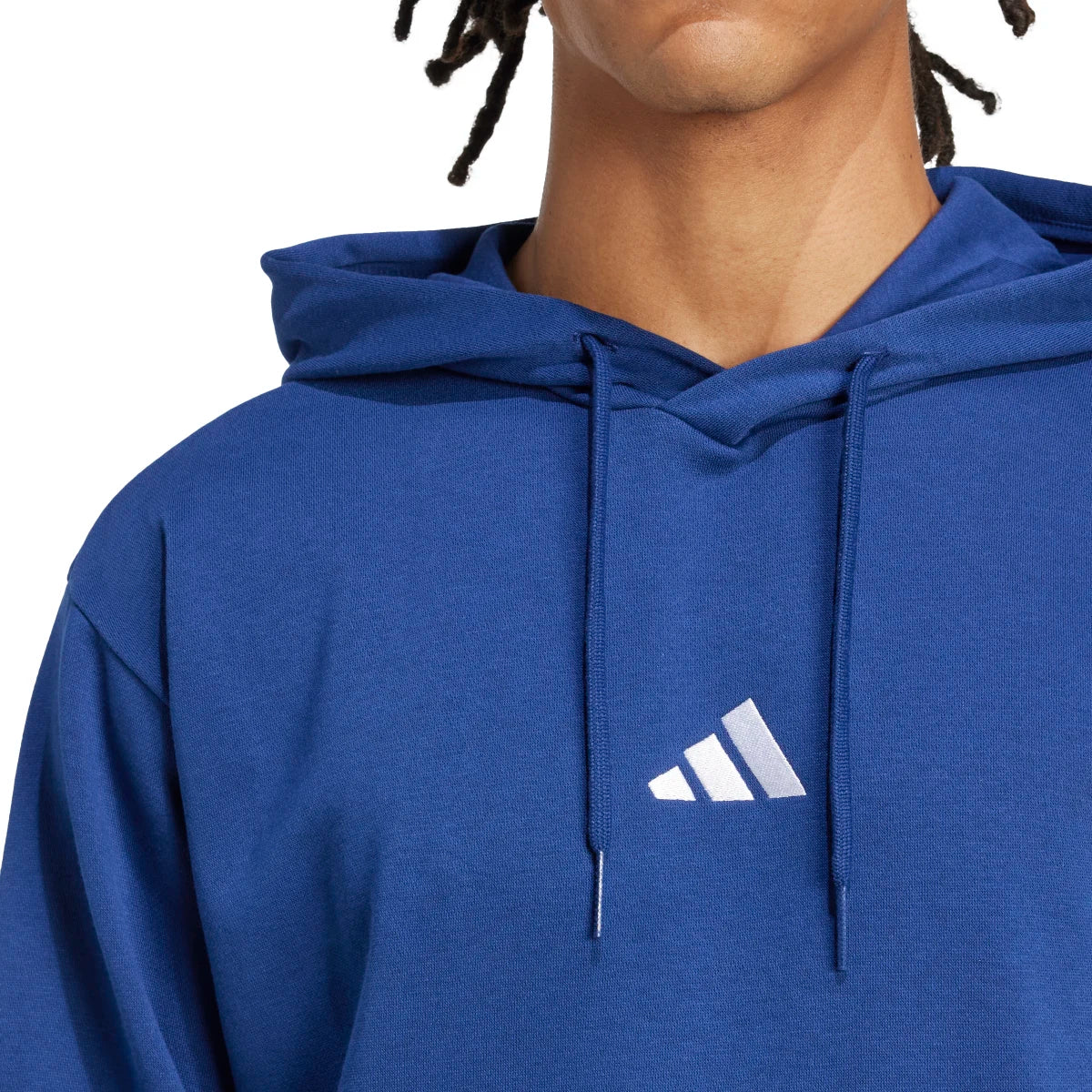 adidas Men's Essentials Feelcozy Fleece Hoodie (Tall)-4