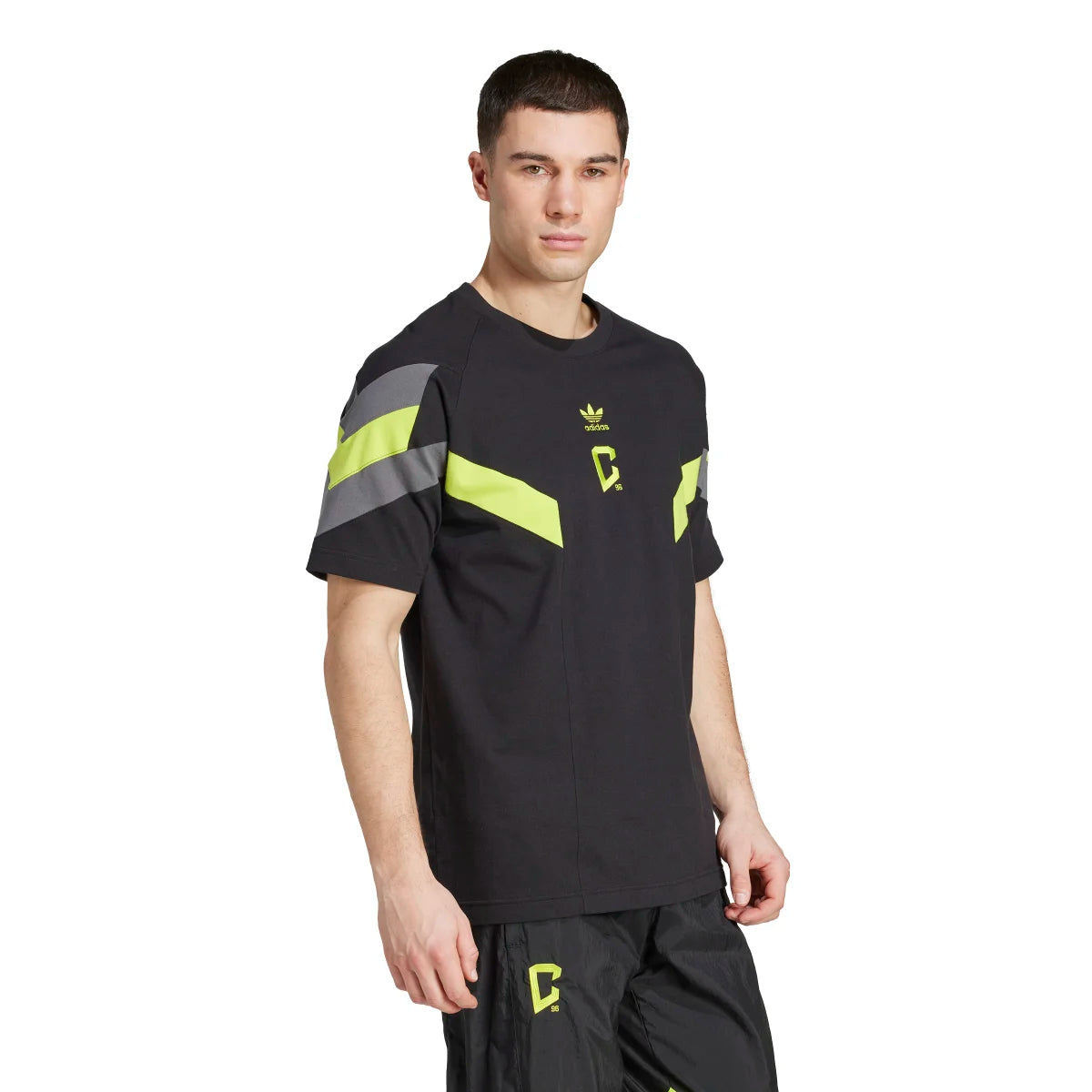adidas Men's Columbus Crew Originals Short Sleeve Top Soccer Uniforms & Apparel All