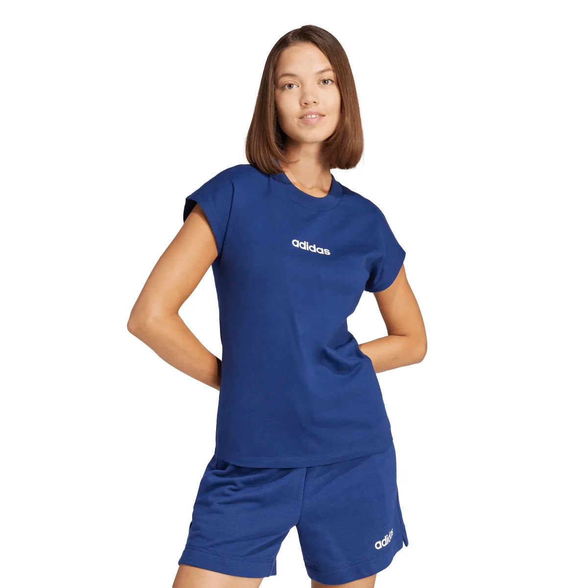 adidas Women's Essentials Linear Cotton T-Shirt-2