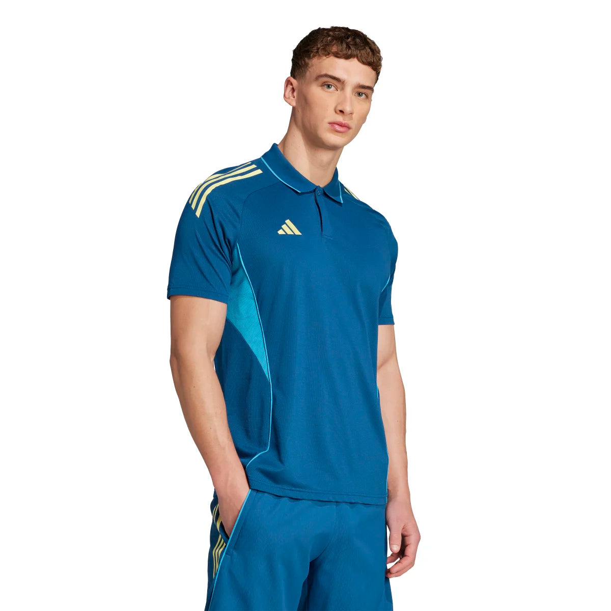 adidas Men's Tiro 25 Competition Polo Shirt Soccer Uniforms & Apparel All