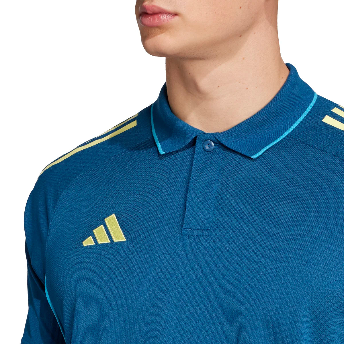 adidas Men's Tiro 25 Competition Polo Shirt Soccer Uniforms & Apparel All