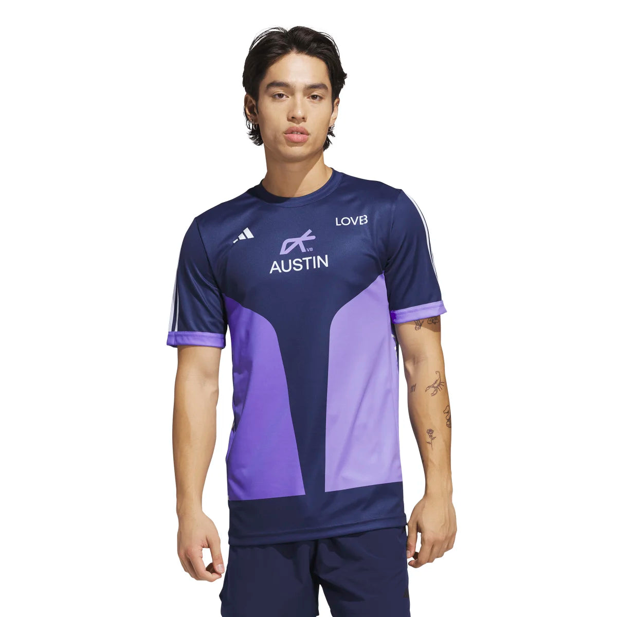 adidas Unisex LOVB - Austin Volleyball Jersey-3