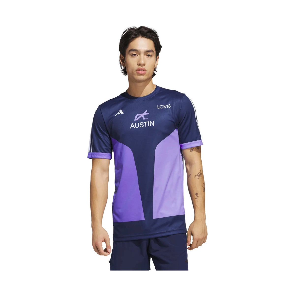 adidas Unisex LOVB - Austin Volleyball Jersey-3