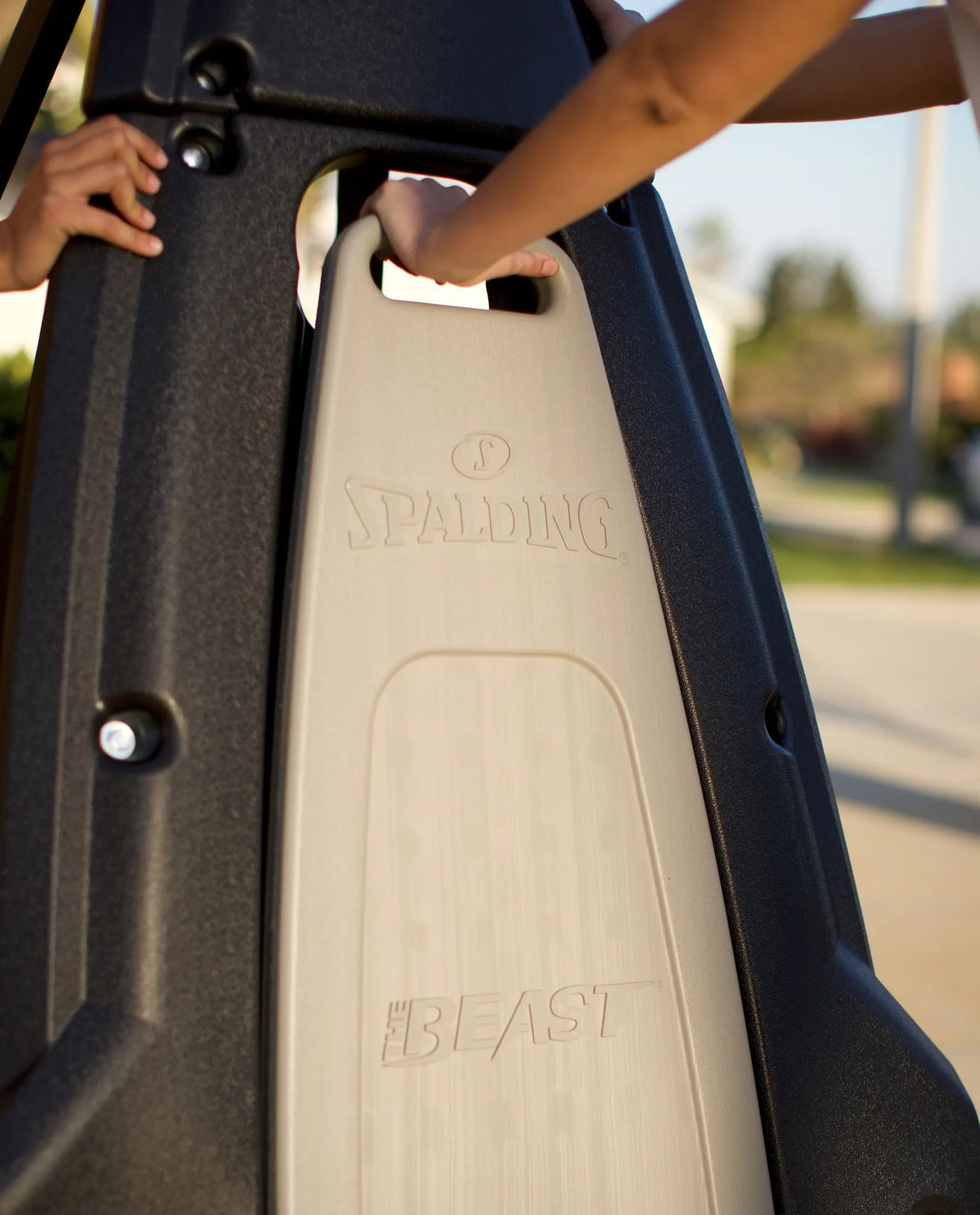 Spalding The Beast Portable Basketball Hoop-3