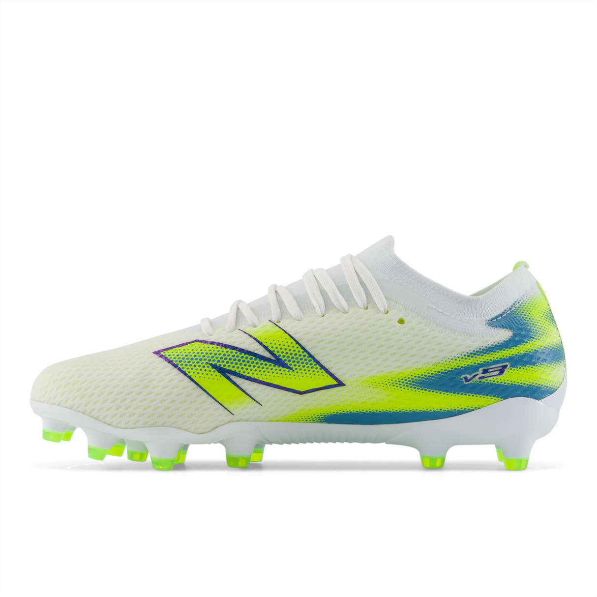 New Balance Adult Furon Team Mid Ground V9 Soccer Cleats-2