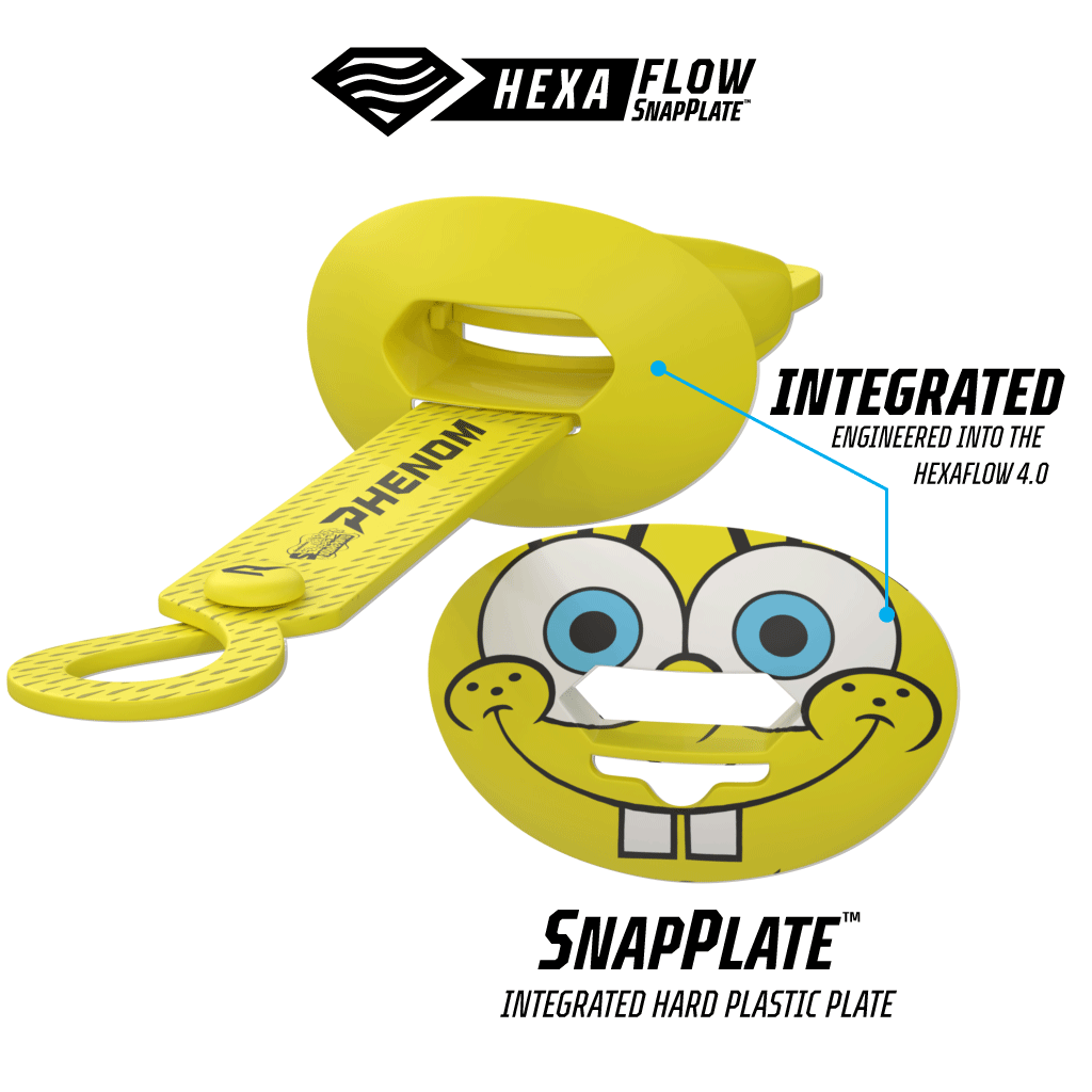 Phenom Elite Adult HexaFlow 4.0 SnapPlate Football Mouthguard-2